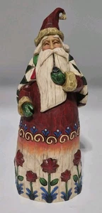 Jim Shore Heartwood Creek Santa with Pipe Christmas Figurine 10.5”H #105524 - Picture 1 of 9