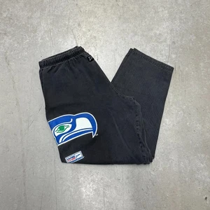 Vintage 90s Zubaz Seattle Seahawks NFL Pro Line Pants Large - Picture 1 of 10