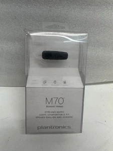 Lightweight Noise Canceling Music Control Used Plantronics M70 Bluetooth Headset - Photo 1 sur 11
