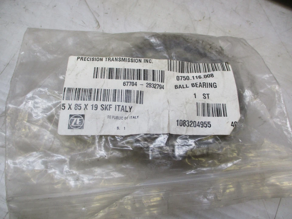 SKF 6209 C3 RODAMIENTO RÍGIDO DE BOLAS Foto 1 de 3