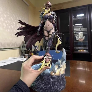 Game Figure Toy Sylvanas Windrunner PVC Statue 44CM Model Collect w/ Base No Box - Picture 1 of 14
