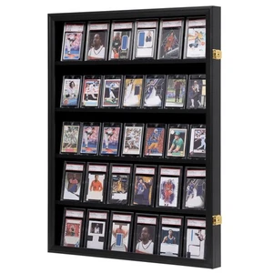 Vitrina de tarjetas de béisbol VERANI - Marco de exhibición de tarjetas deportivas graduadas 35 - Hol... - Imagen 1 de 7