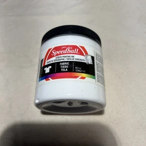 Speedball Stoff Siebdruckfarbe 8 Unzen 4563 weiß - Bild 1 von 3