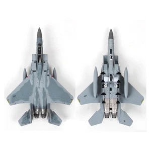 1/100 Scale Plane Decorative Collection Toy F15 Aviation Model Fighter Static - Picture 1 of 7
