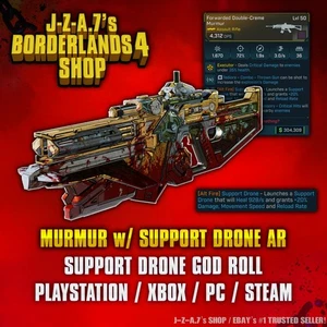 Borderlands 4✨ MURMUR SUPPORT DRONE AR TEDIORE GAMEBREAKER BL4 ✅PC-PS-XBOX✨ - Picture 1 of 2