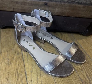 Unisa - Women’s Metallic Sandals - Size 8 - Picture 1 of 6