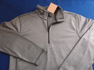 THE NORTH FACE 1/4 ZIP PULLOVER - L - PACIFIC LIFE LOGO - GRAY - RETAIL $90 NWT - Picture 1 of 10