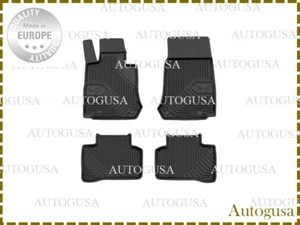 NUOVI TAPPETINI IN GOMMA NERA LHD FODERE PER MERCEDES BENZ X253 2015-2021 GLC-CLAS - Foto 1 di 4