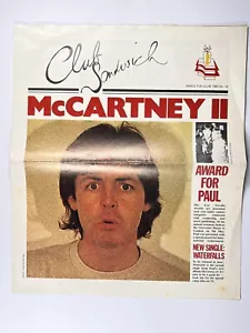 Paul McCartney Wings Fun Club Sandwich Magazine Issue No 19 McCartney 2 1980 - Picture 1 of 12