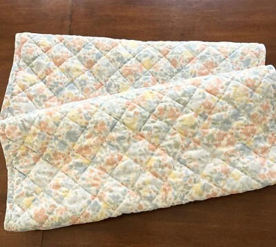 King size pillowcases Nicole Miller Home Lovely watercolor floral & polkadots - Image 1 of 4