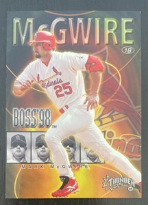 1998 Circa Thunder Boss #14 Mark McGwire Cardinals