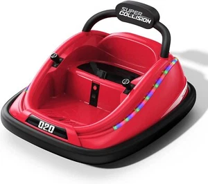 360° Spin Kids Electric Ride On Bumper Car Toy Gifts LED Lights w/Remote Control - Picture 1 of 20