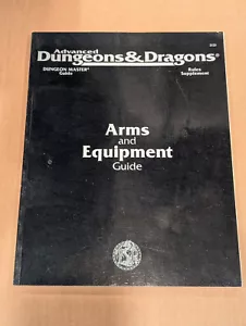 Arms and Equipment Guide Rules Supplement TSR Dungeons & Dragons Nice! - Picture 1 of 2