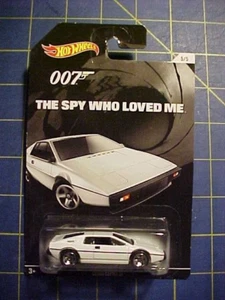 2015 HOT WHEELS JAMES BOND 007 THE SPY WHO LOVED ME LOTUS ESPIRT S1 5/5! NIP - Picture 1 of 3