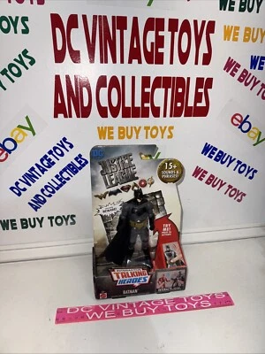🦇✅ DC Justice League Movie Talking Batman 6” boneco de ação Mattel 2017 🔥 - Imagem 1 de 4
