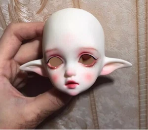1/4 BJD Doll DIM Flowne Only Head Normal Color -Free Face Make UP+Eyes - Picture 1 of 2