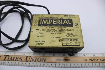 Imperial Model 1200 HO Transformer MRC Electronics Corporation Untested R1D4 - Image 1 of 4