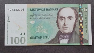 LITHUANIA 100 litu 2007, P70, UNC/aUNC ...308 - Picture 1 of 4
