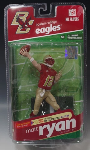 McFARLANE MATT RYAN BOSTON COLLEGE EAGLES FIGURINE NFL FOOTBALL MIB Cover