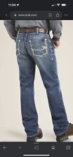 Ariat Men's Fire-Resistant M4 Ridgeline Bootcut Work Jeans - 10018365 36 30 36W x 30L
