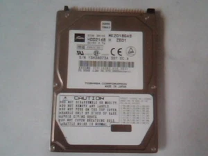 2.5 Hard Drive IDE Disk Toshiba MK2018GAS HDD2168 H ZE01 - Picture 1 of 4