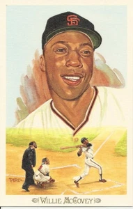 WILLIE McCOVEY Perez Steele Celebration Postcard NM-M - Picture 1 of 1