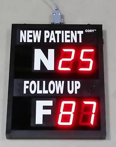 Hospital & CLINIC LED Display. Next Patient LED DISPLAY For Doctors. - Picture 1 of 5