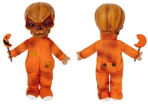 Trick 'r Treat Unmasked Sam 18 Zoll Plüschpuppe Figur Neu mit Etikett - Bild 1 von 1