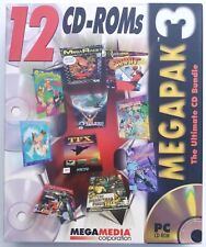 MegaPak 10 Jeux PC CD-ROM 1995 Dragon's Lair / Lemming's / Vortex / Jammit ...