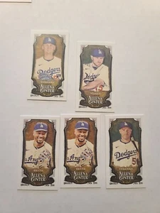 Mini lote de 5 Topps Allen & Ginter 2024 Dodgers de Los Ángeles con respaldos A&G y radiocontrol - Imagen 1 de 2