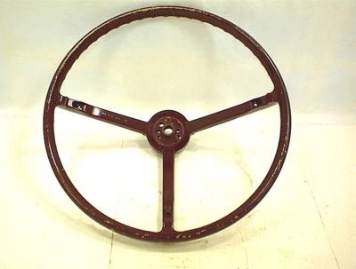 1967 CHEVROLET CHEVELLE NOVA SS STEERING WHEEL GM 9745764 MAROON  - Image 1 of 4