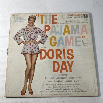 Doris Day The Pajama Game Film LP Columbia 6 Eye Mono OL 5210  - Image 1 of 4