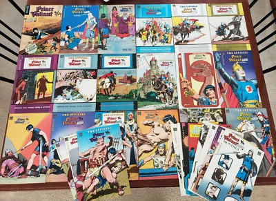 EL PRÍNCIPE OFICIAL VALIENTE 1 - 18 MENSUAL 1 - 8 KS ANUAL SET COMICS HAL FOSTER Foto 1 de 3