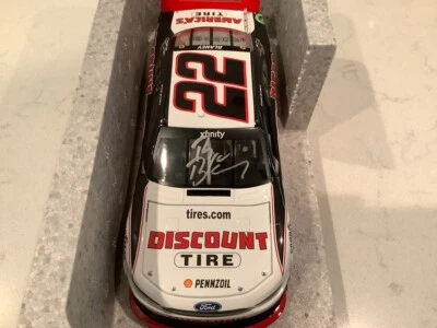 RYAN BLANEY AUTOGRAFADO 2016 FORD MUSTANG DESCONTO PNEU FUNDIDO E CARTÃO - Imagem 1 de 4