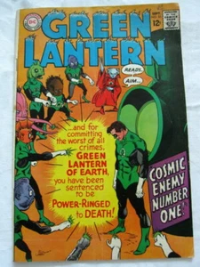 Green Lantern Comics # 55 DC publicación septiembre 1967 9,5 casi nuevo/en muy buen estado+ - Imagen 1 de 5