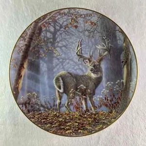 BROKEN SOLITUDE Teller Whitetail Splendor Larry Zach Danbury Mint Buck #B196 - Bild 1 von 5