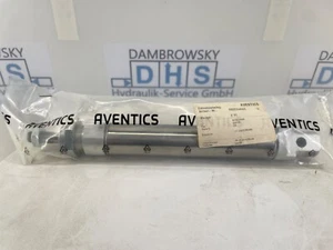 NEU OVP Bosch Aventics 0822334505 Rundzylinder Ø25mm Hub 100mm ISO 6432 Pneumati - Bild 1 von 3