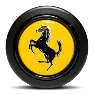 Ferrari Horn Push Button For Ferrari Fits MOMO OMP Sabelt Sparco Made in Italy - Picture 1 of 3