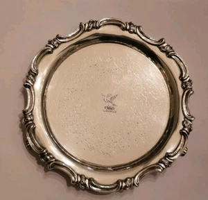 Ball Tompkins And Black NY Heavy Gauge Coin Silver Footed Tray - Picture 1 of 5