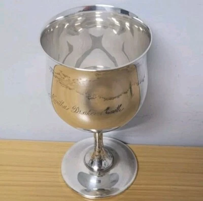 Copa copa americana antigua de plata de ley Reed & Barton H122 925 grabada Foto 1 de 4