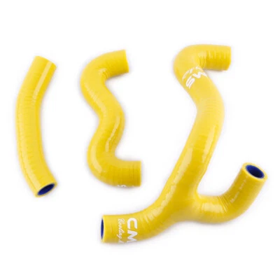 Silicone Radiator Hose for 2012-2019 KTM 50SX 50SXS / 2012-2017 50SX Mini Yellow Foto 1 de 4