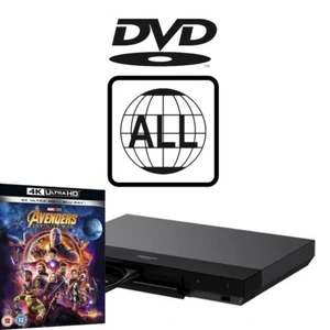 Sony Blu-ray Player UBP-X700 MultiRegion für DVD & Avengers Infinity War 4K UHD - Bild 1 von 8