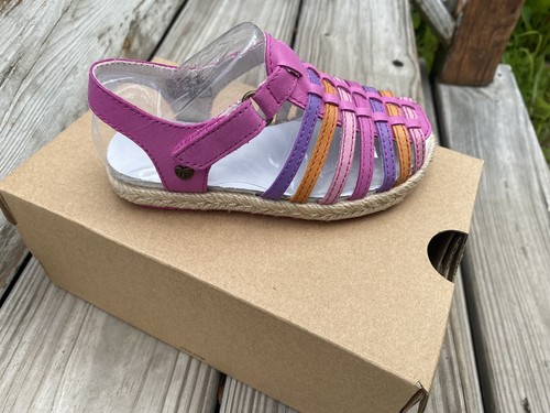 UGG Gretel Sandals Pink Leather Sandals NEW Authentic Size 11