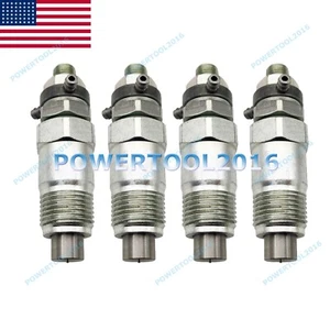 4 pcs Fuel Injector For Kubota V1200 V1200-A V1200-5B Engine - Picture 1 of 4