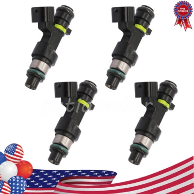 4Pcs Fuel Injectors 16600-EN200 Fit For 2009-2012 Nissan Versa Cube 1.8L FBY2850 Foto 1 de 4