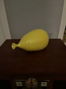 Vintage Signed Dyer Ceramic Balloon - Yellow -Wall Art  POP ART Mid Century - Picture 1 of 5