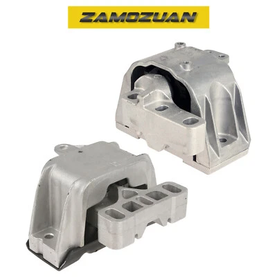 Front Motor & Trans Mount 2PCS. 98-06 for Volkswagen Beetle Golf Jetta 1.8L 2.0L - Image 1 of 4