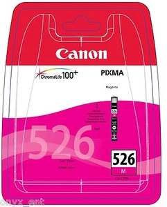 Genuine Canon CLI-526M Magenta Ink Cartridge Pixma MG5250 MG5300 MG5320 MG5350 - Picture 1 of 2