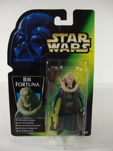 FIGURA DE TARJETA VERDE STAR WARS POWER OF THE FORCE BIB FORTUNA NUEVA - Imagen 1 de 6
