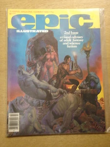 EPIC ILLUSTRATED #2 1980 SUMMER VF MARVEL US MAGAZINE - Picture 1 of 1